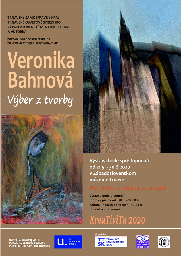 pozvánka KreaTiviTa2020 Veronika BAHNOVÁ web